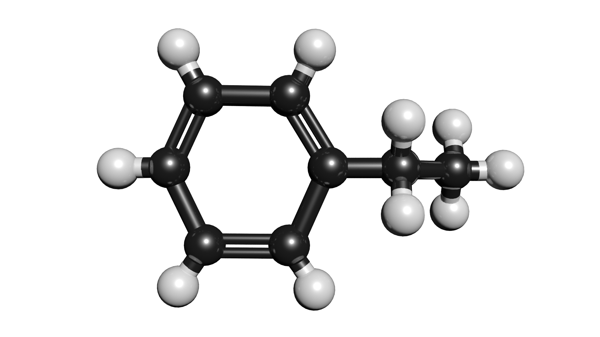 エチルベンゼン3DモデルC8H103Dモデル TurboSquid 1424331