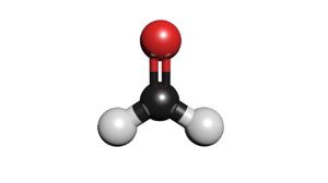 ch2o formaldehyde 3D model