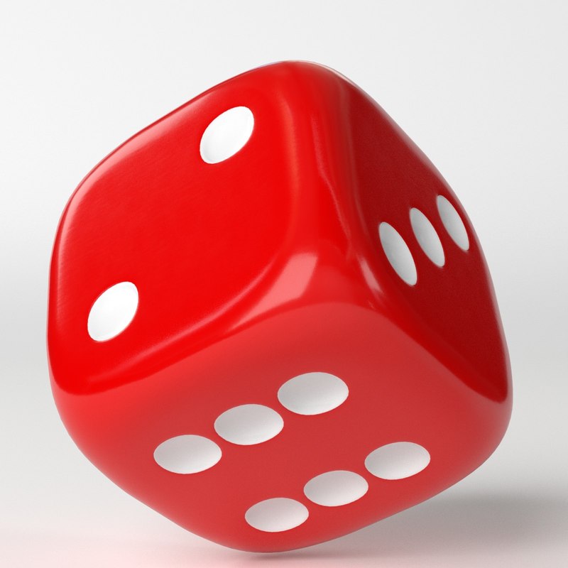 3d Rounded Dice Model - Turbosquid 1424335