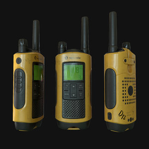 3D model walkie talkie