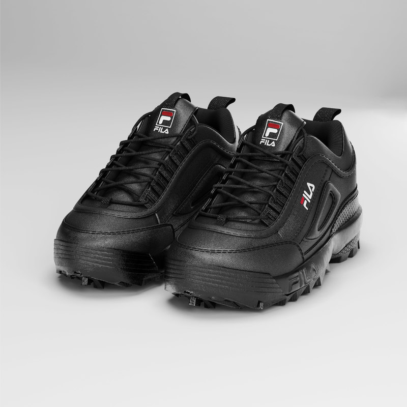 fila disruptor core black