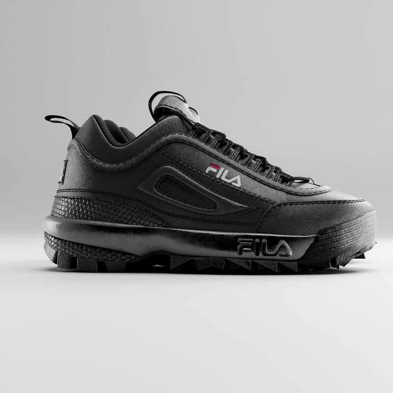 fila disruptor 3d