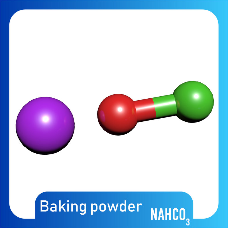 Nahco3 molecule sodium bicarbonate 3D model TurboSquid