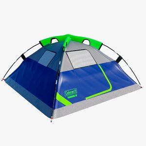 3D camping tent 4 person