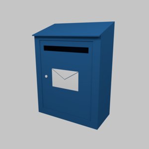 3D mailbox mail