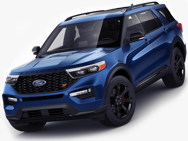 Modele 3d De Ford Explorer St Turbosquid