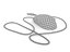 wired mouse 3D model