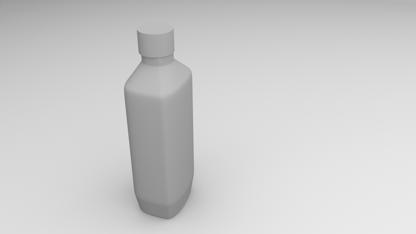 3D plastic bottle 3 model TurboSquid 1425469