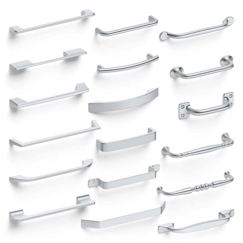 3D pull handles model TurboSquid 1420427