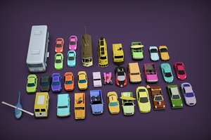 cars 3D model