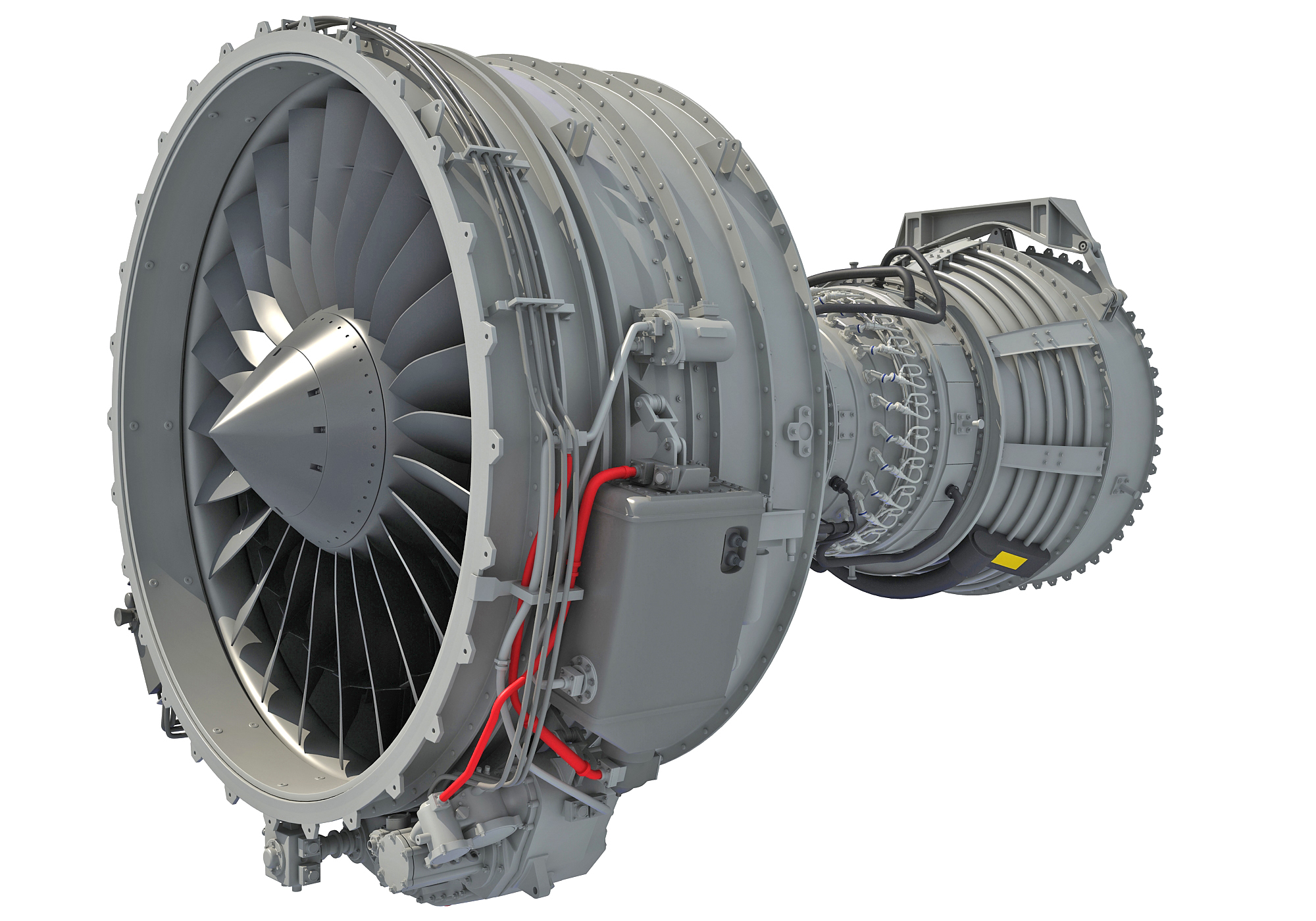 3ds cfm56 turbofan aircraft engine