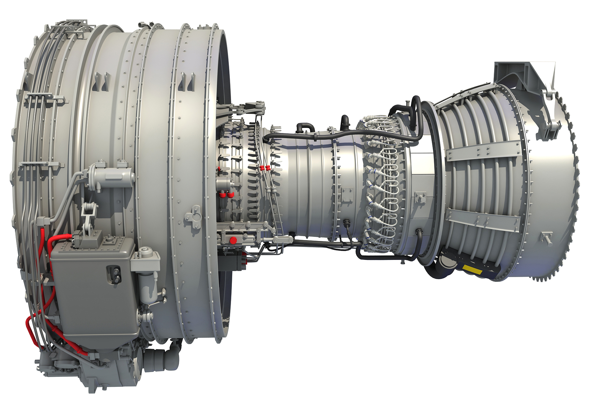 3ds Cfm56 Turbofan Aircraft Engine 3460