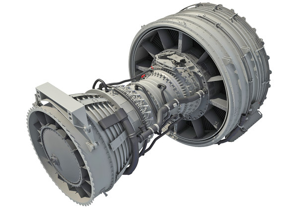 3ds cfm56 turbofan aircraft engine