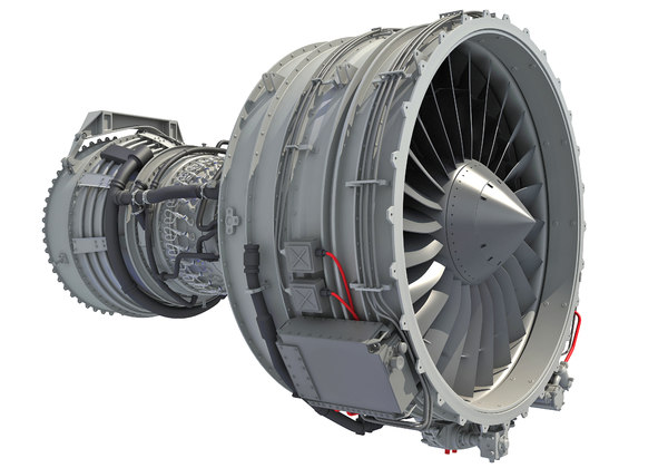 3ds cfm56 turbofan aircraft engine