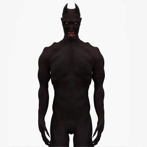 daemon creature 3D model