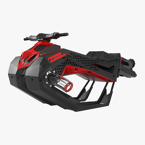 3D model flyride hover jet ski