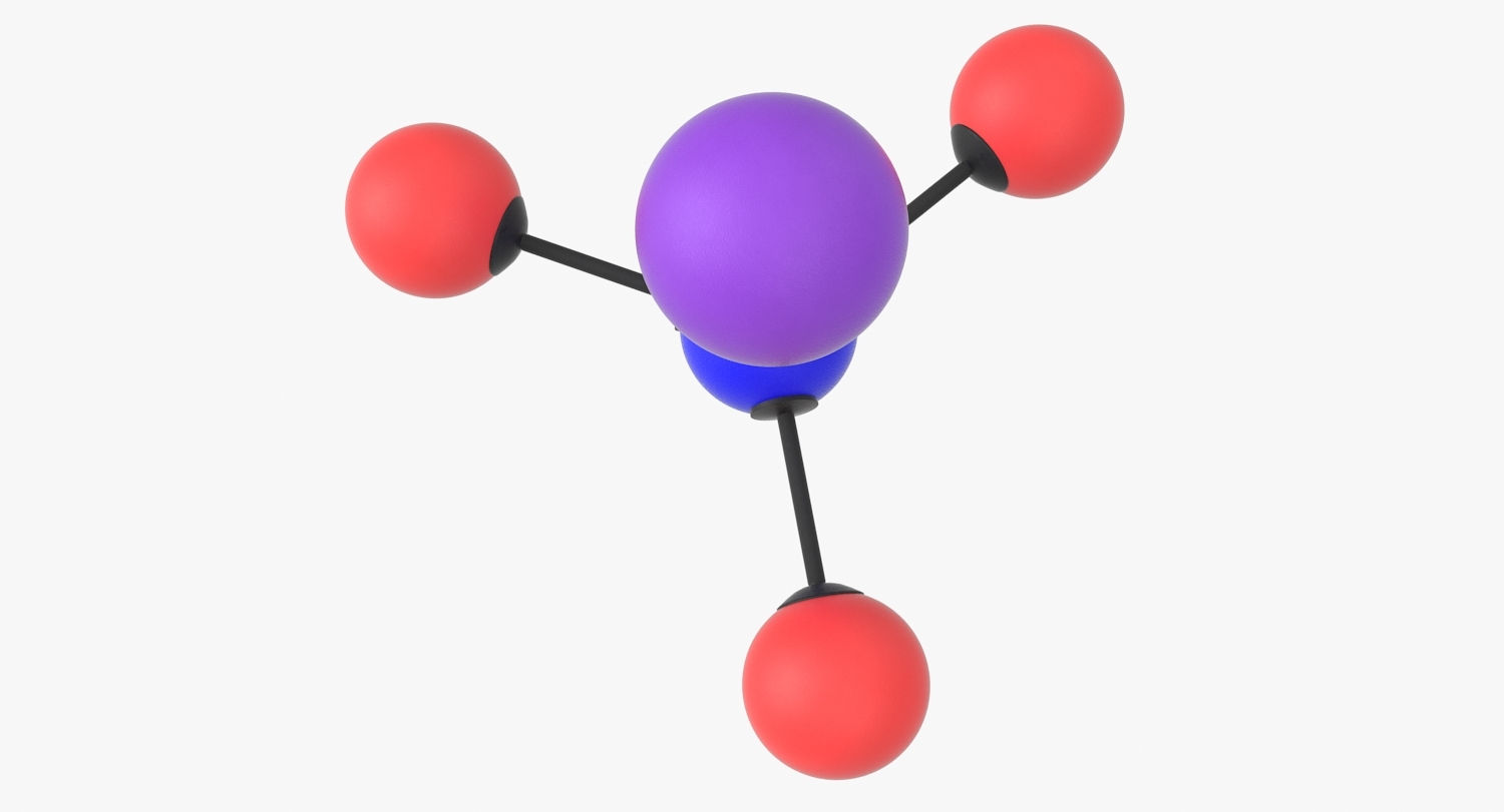 Potassium Nitrate Molecule 3d Model Turbosquid 1425458 0803