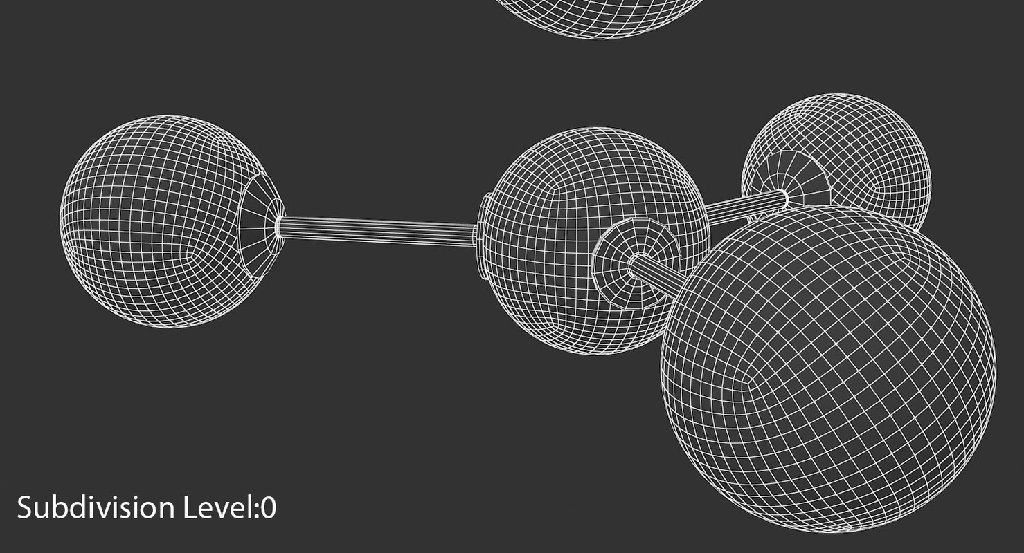 Potassium nitrate molecule 3D model - TurboSquid 1425458