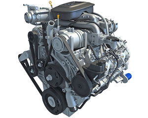3d duramax diesel v8 turbo engine