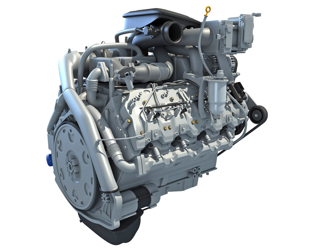 3d duramax diesel v8 turbo engine