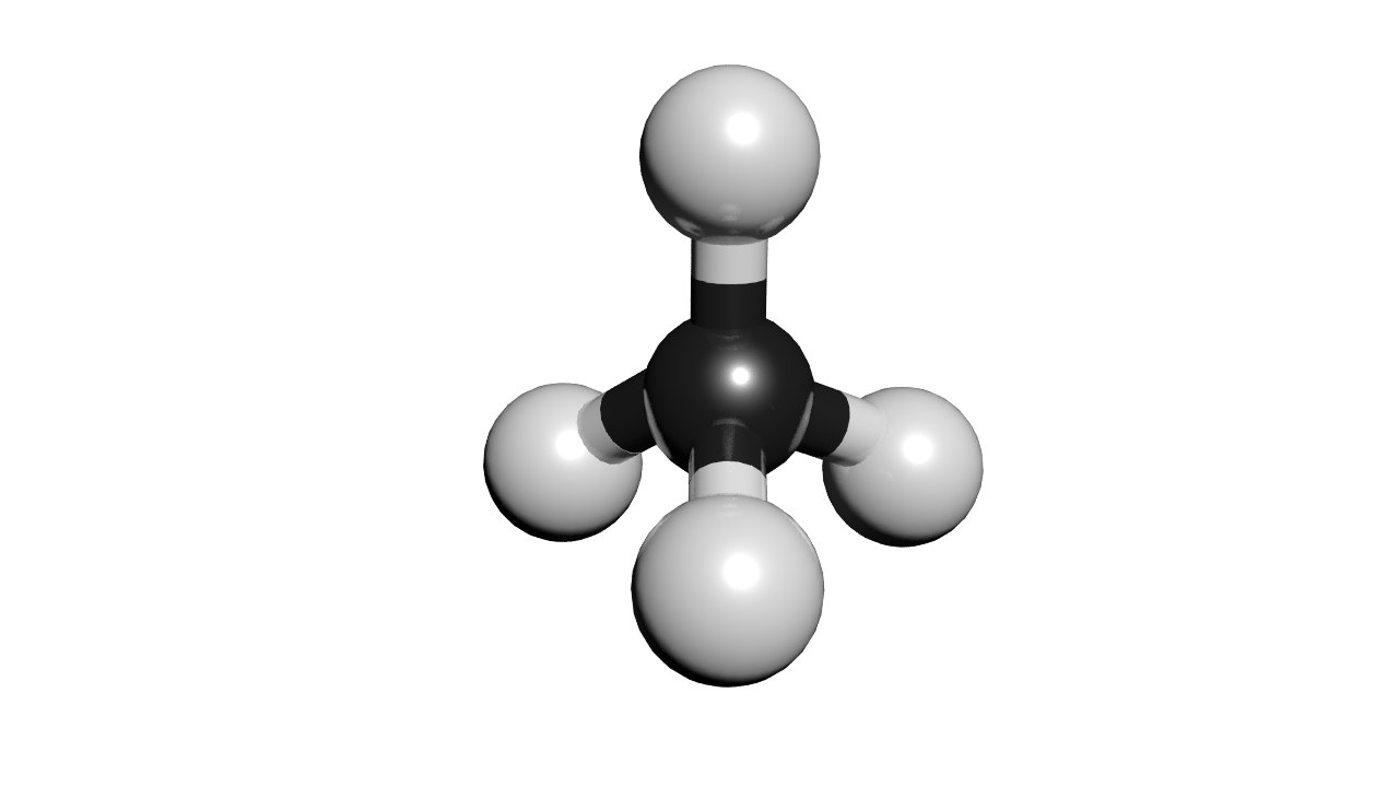 Ch4 Molecule Methane 3d Model Turbosquid 1425569