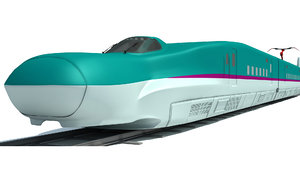 speed train 3d model