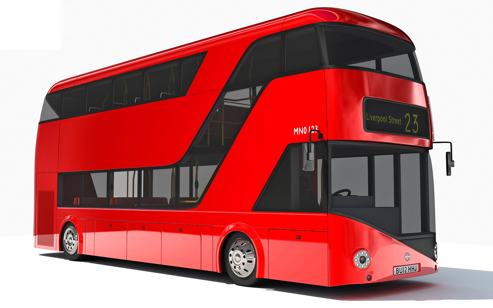 3d london bus model