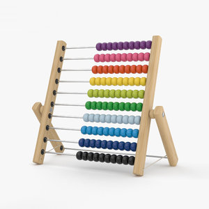 abacus 3D model