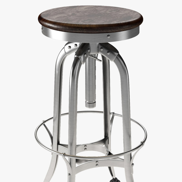 3d Stool Barstool Toledo Model Turbosquid 1425754