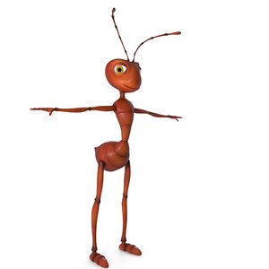 ant bug insect 3D model