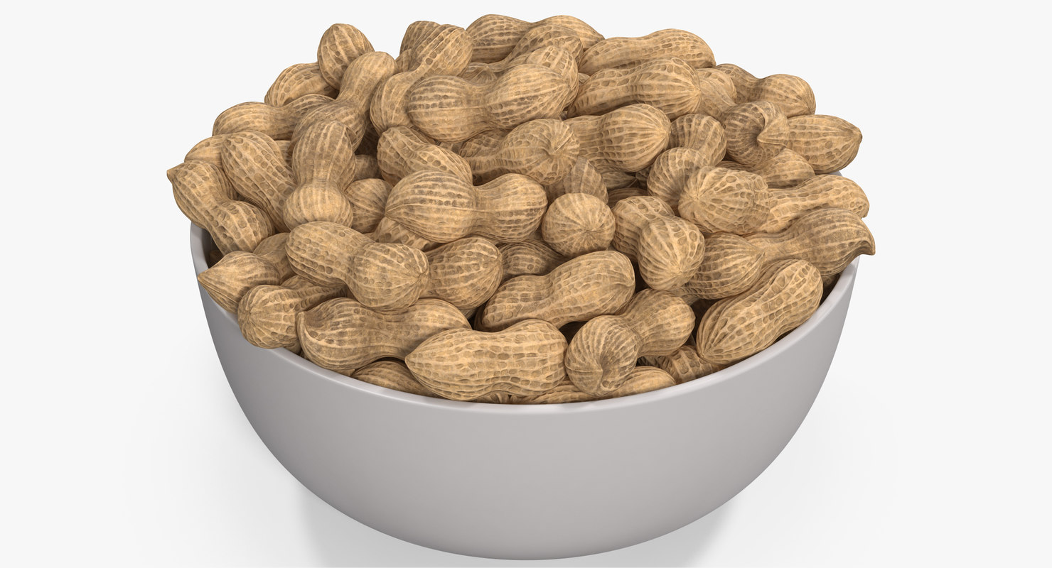 3D peanuts 2 TurboSquid 1425909