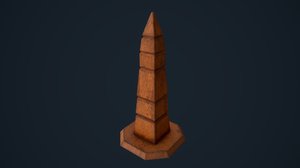 3D obelisk 1