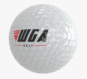 3D golf ball model