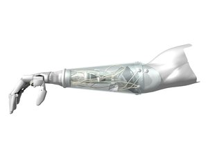 3D robotic arm model