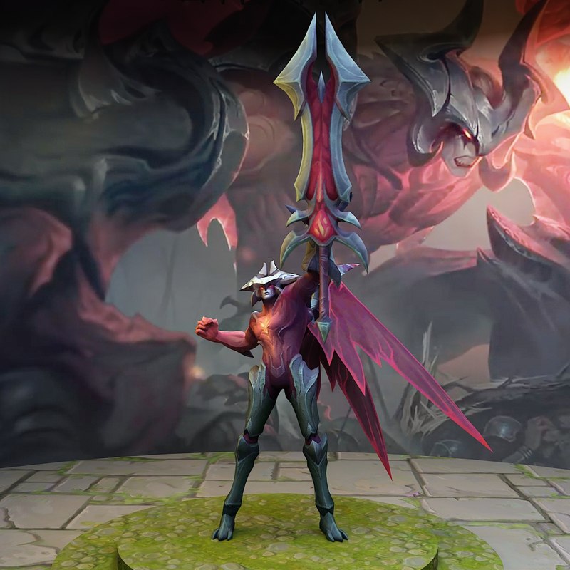 3D model league legends aatrox TurboSquid 1425997