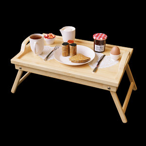 breakfast bed 3D model