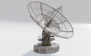 satelitte dish 3D