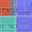 3D model erasers blender v-multi