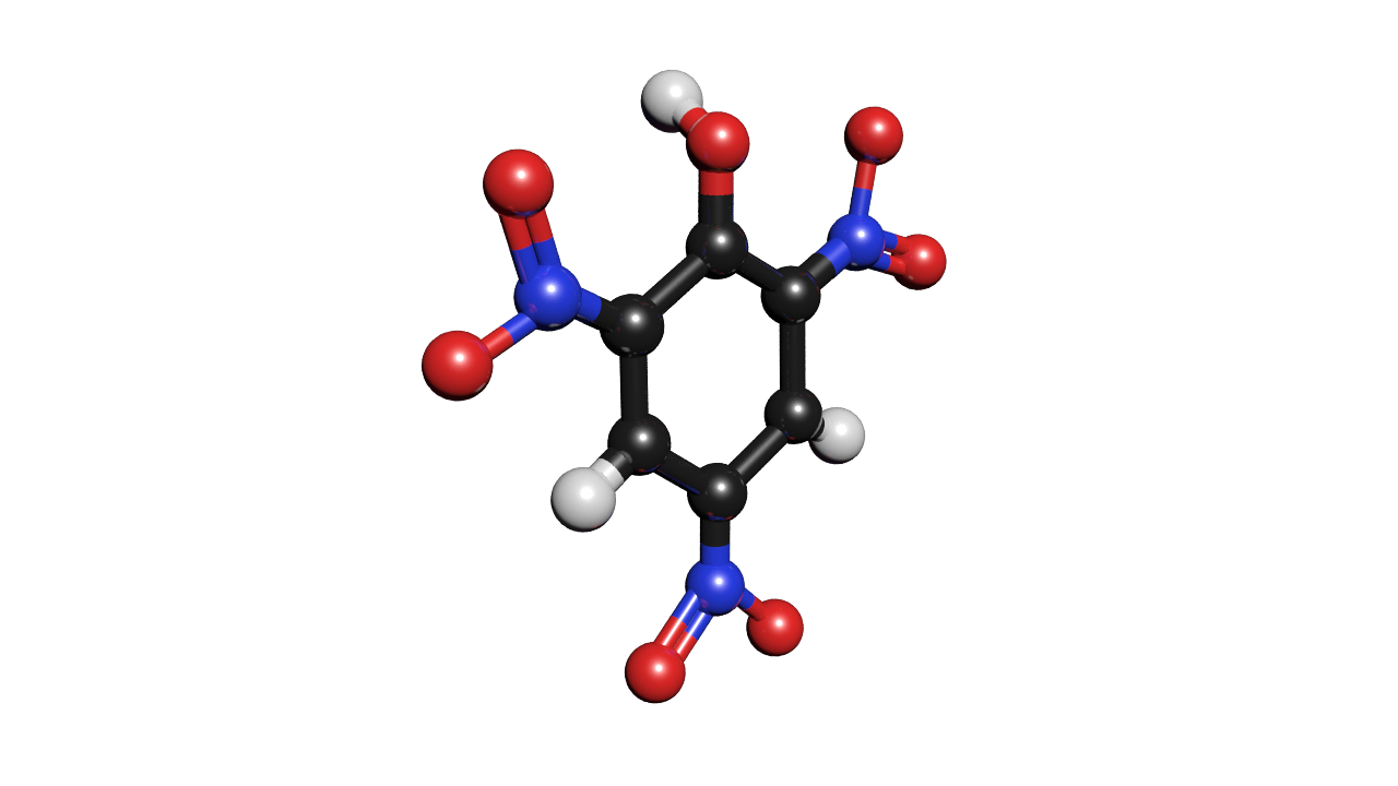 Picric acid model - TurboSquid 1426450