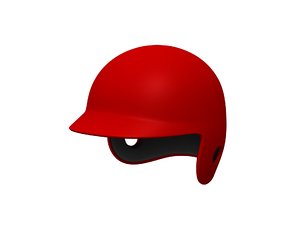 baseball helmet 3D model