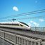 3D china speed train