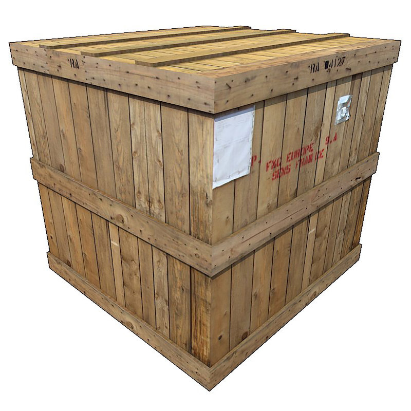 3D wood cargo box TurboSquid 1426599