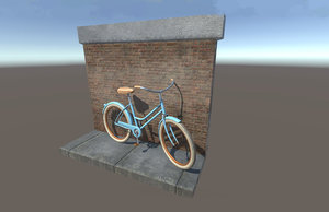 city bicycle 3D model