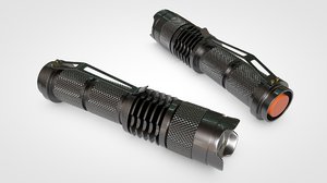 3D tactical flashlight