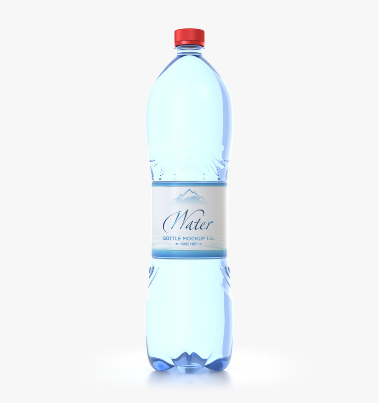 Download Water Bottle 1 5 Model Turbosquid 1426772