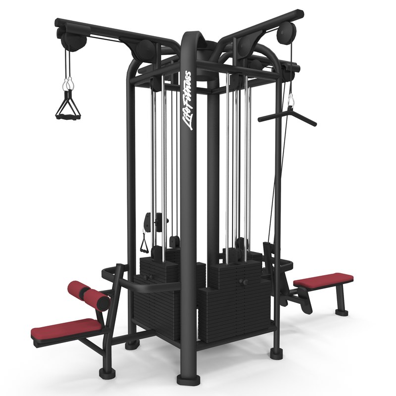 Gym equipment 3D model - TurboSquid 1426854