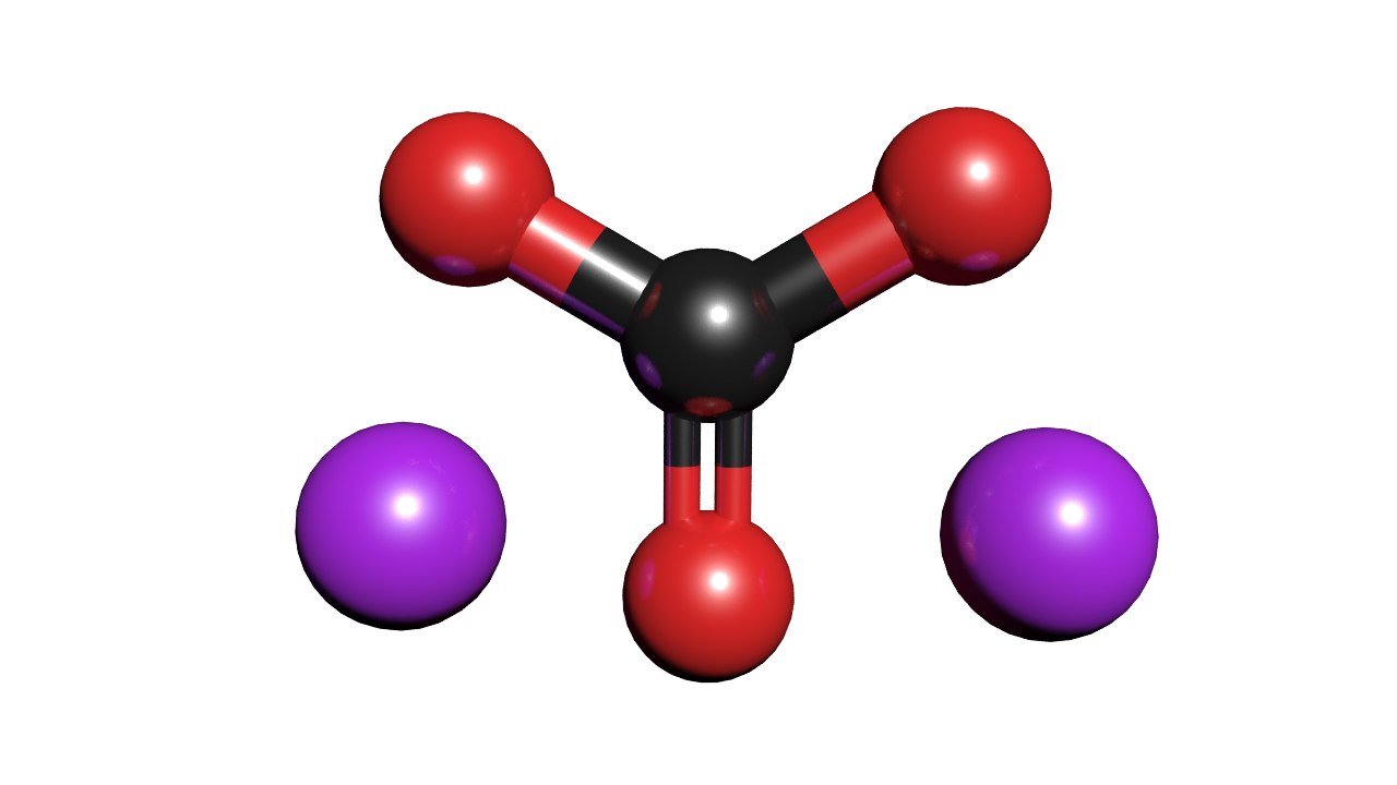 3d Sodium Carbonate Molecule Na2co3 Turbosquid 1426874 