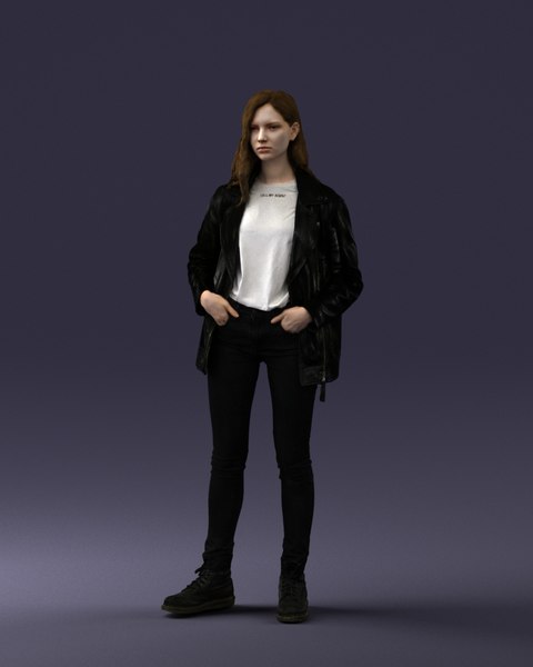 3D model fashion girl