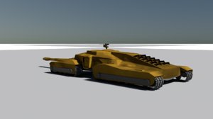 tank mamooth 3D model