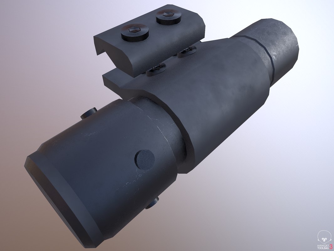 Rifle laser sight unity 3D TurboSquid 1399481